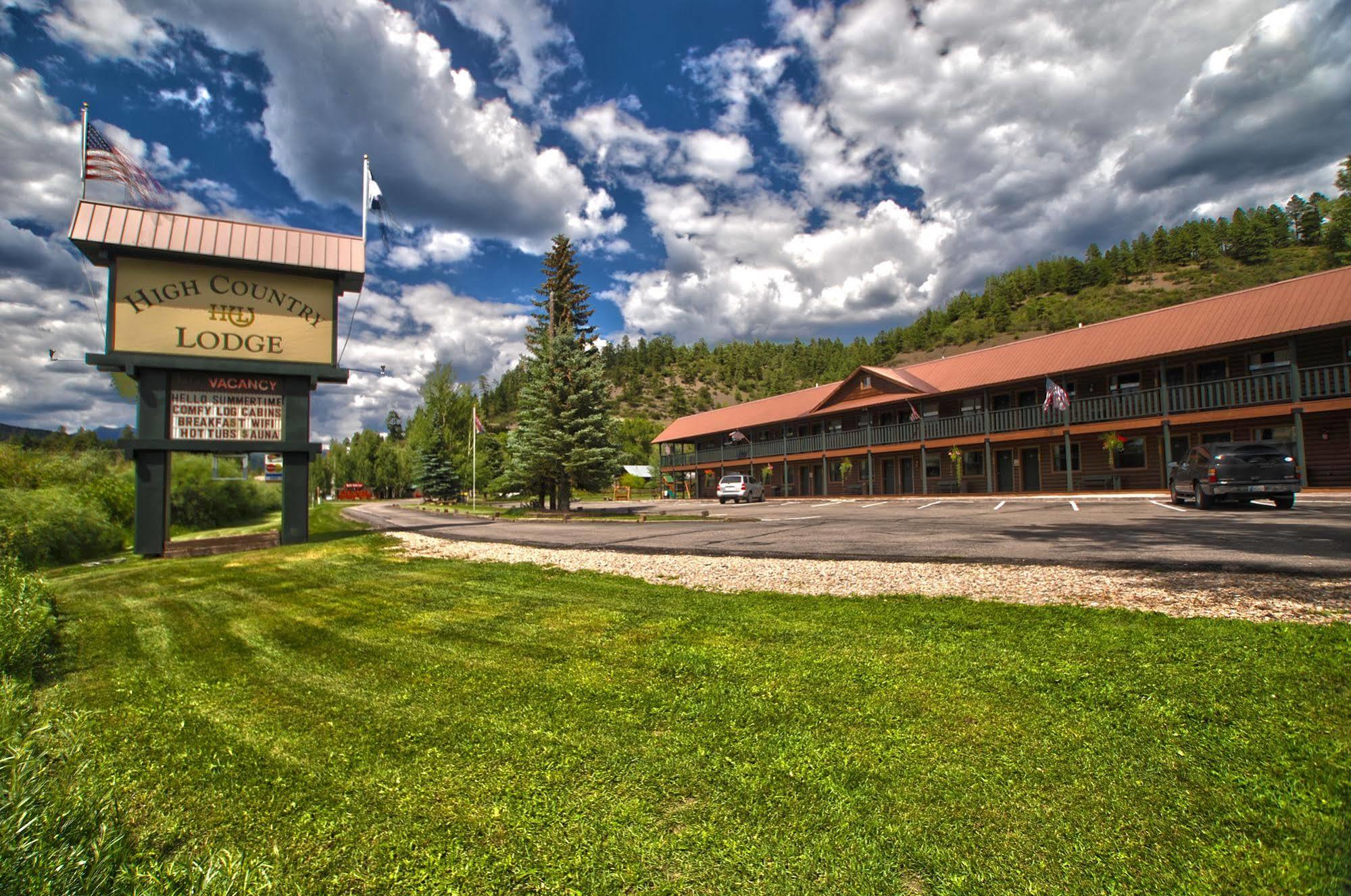 High Country Lodge And Cabins Pagosa Springs Buitenkant foto